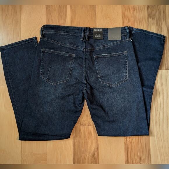 NWOT Blank NYC Stanton Straight Fit Blue Jeans Mens Size 33x32 - Picture 5 of 8